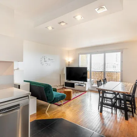 Daire Guestready - A Spacious Near Eiffel Tower *